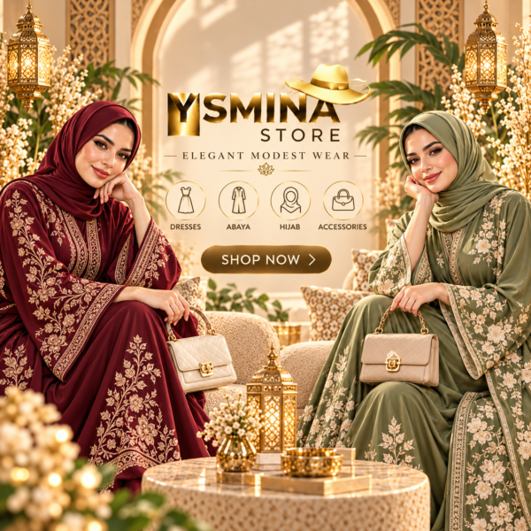 إطلالة YSMINA — اللمسة الذهبية (عرض تجريبي)
